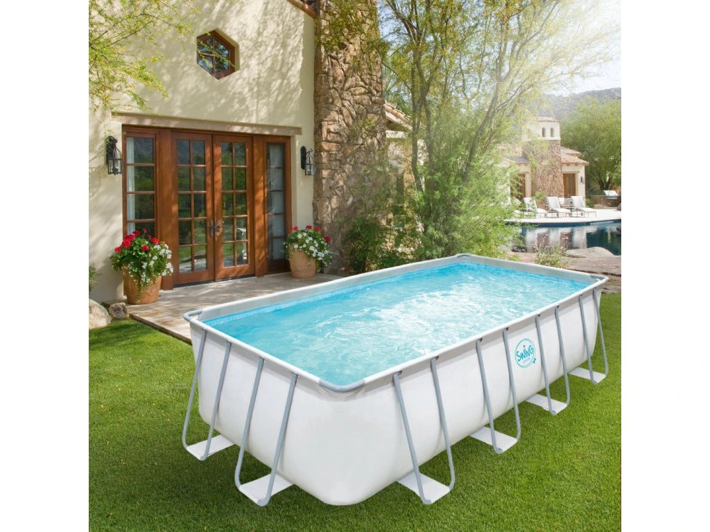 Cadre métallique rectangulaire de piscine Elite (549 x 274 x 132 cm)