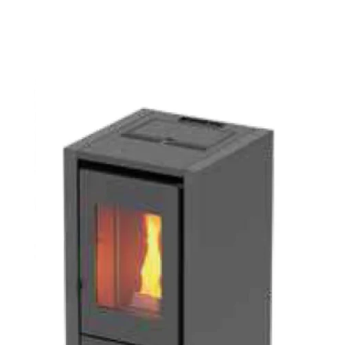 Poêle à granulés Terra Basic 6 kW Gris