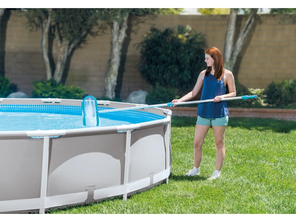 Kit entretien piscine Intex Deluxe avec aspirateur et manche 279 cm