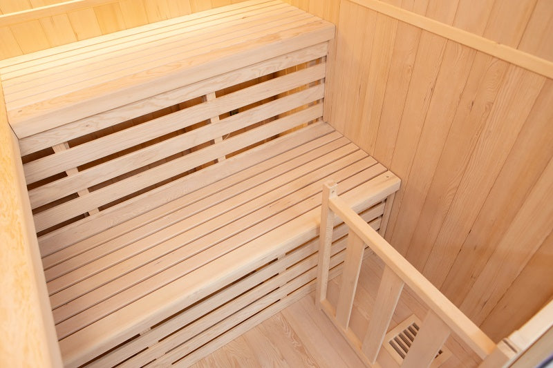 Sauna Finlandais 4 Personnes avec Poêle Harvia 4,5 kW
