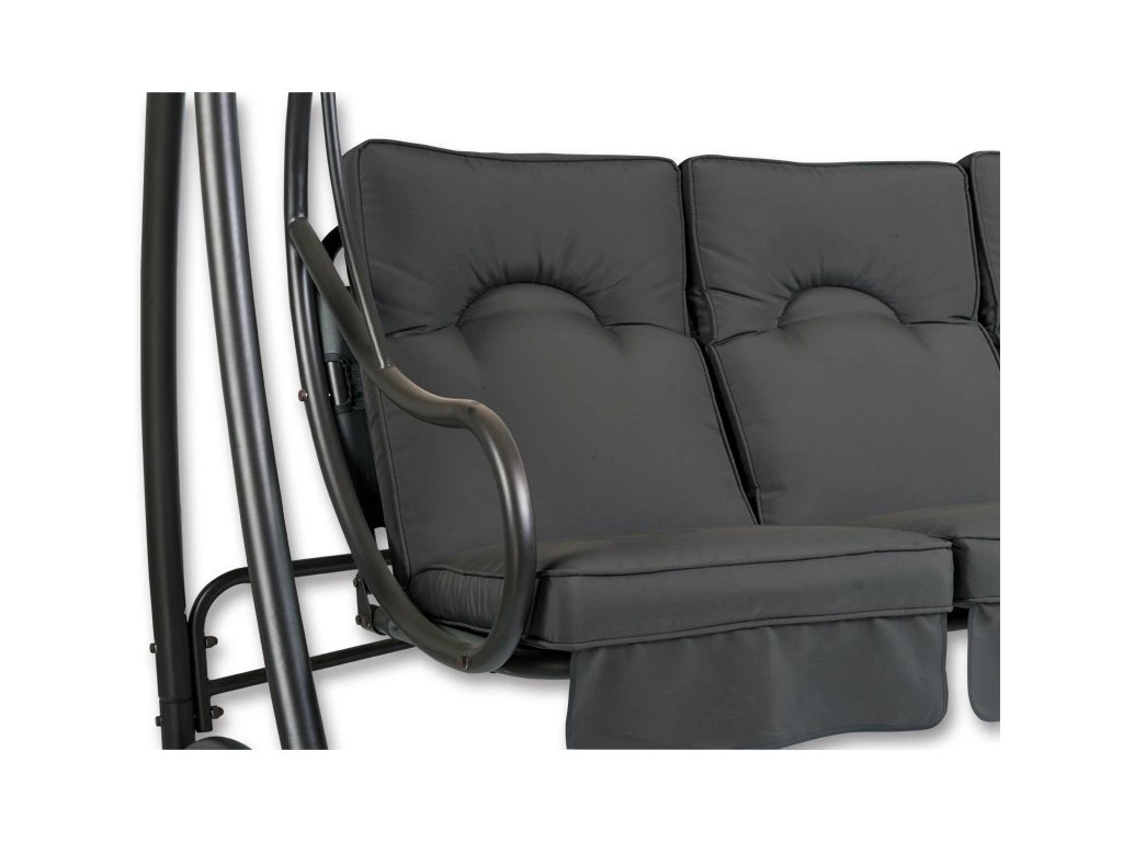 Balancelle de Jardin 3 Places avec Toit RIO (190x139x163cm)