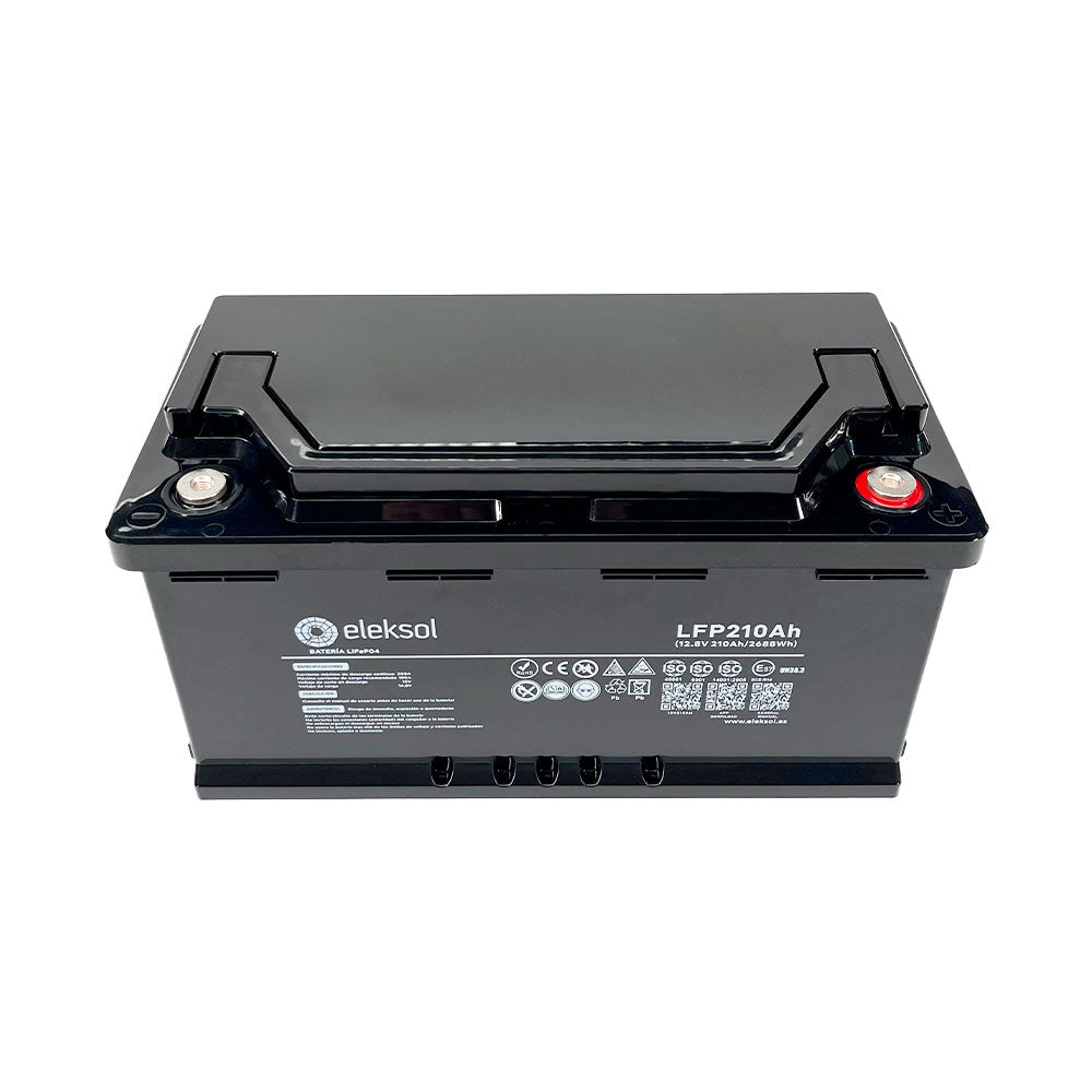 Batterie Lithium 210Ah 12,8V LiFePO4 Eleksol V2 connexion B IP65