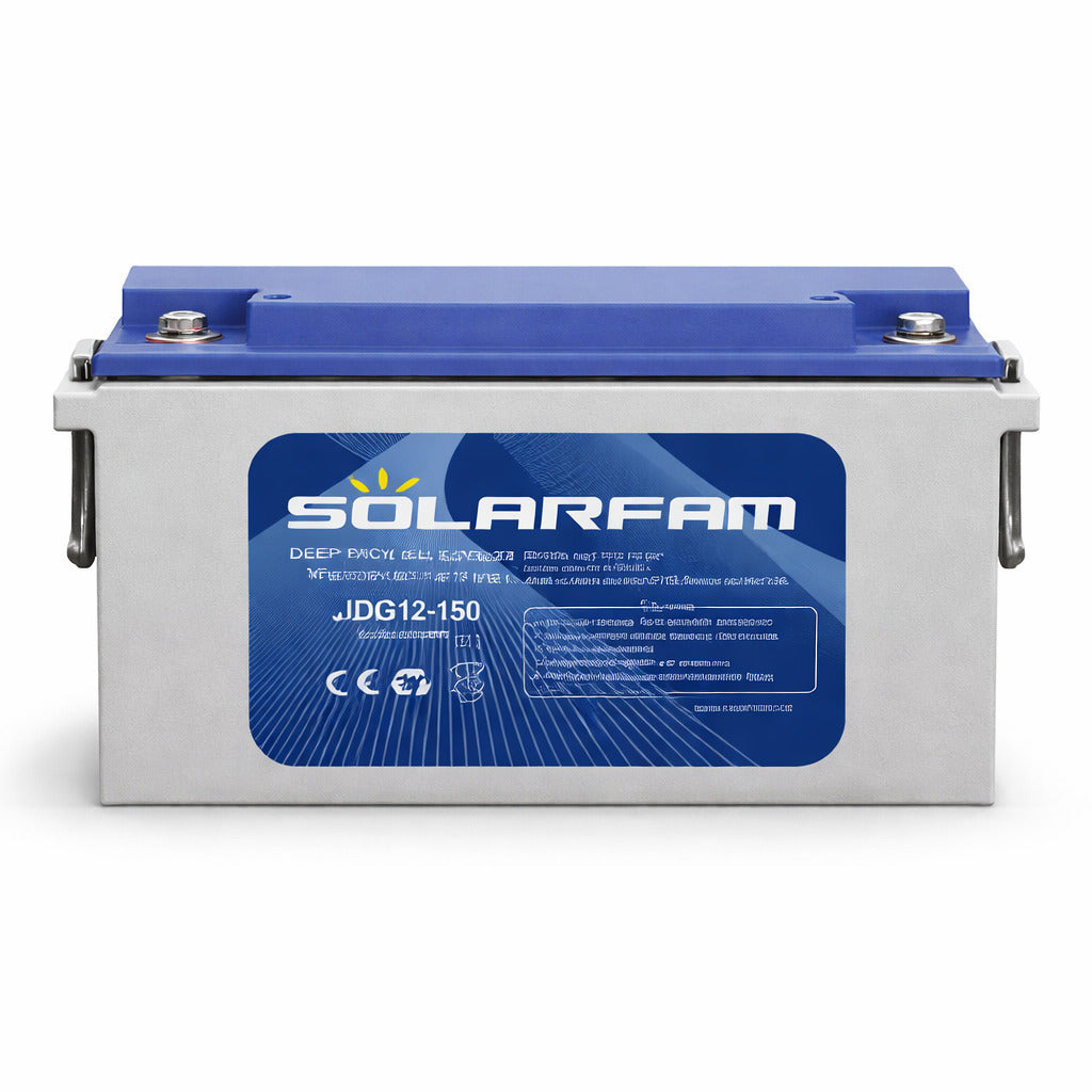 Batterie GEL 12V 150Ah SolarFam JDG12-150 cycle profond