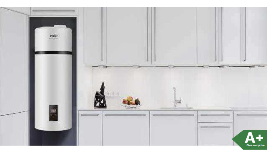 Chauffe-eau thermodynamique Haier M8 80 L mural classe A+ WiFi R290