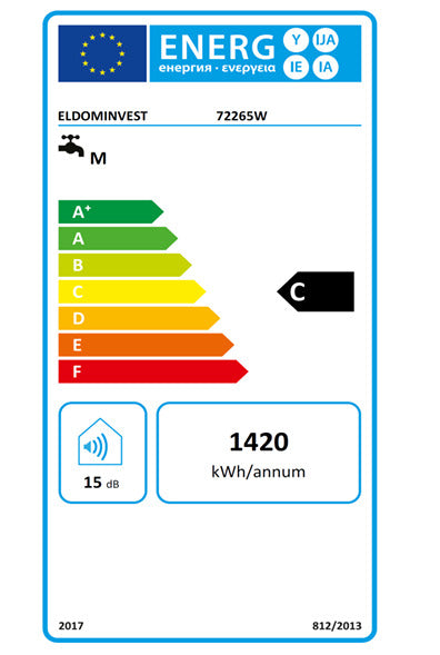 Chauffe-eau électrique vertical 80 L 2000 W Classe C