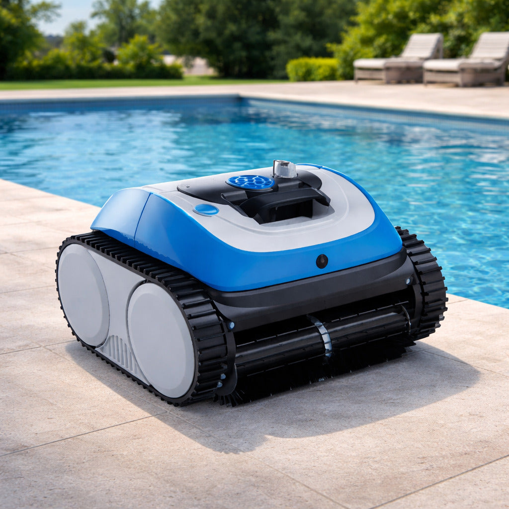 Robot piscine sans fil LEOPARD Connect Plus Nettoyage automatique 120 m²