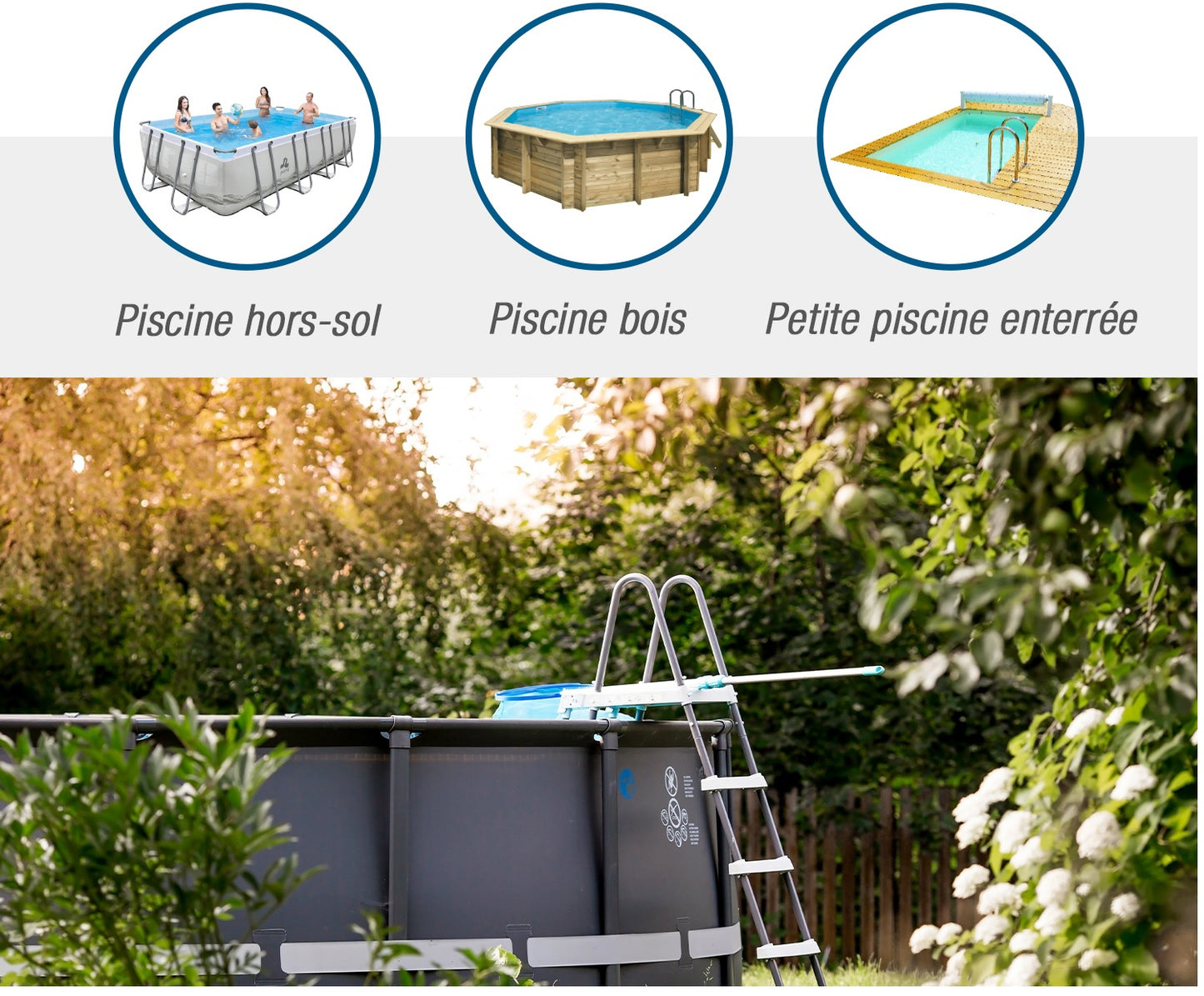 Pompe à chaleur NANO ACTION 2020 modèle 3KW pour piscine hors sol