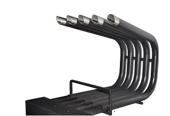 Recuperador de calor para chimeneas