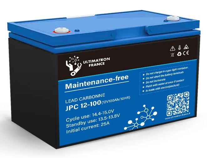 Batterie au plomb-carbone 12 V à décharge profonde de 100 Ah