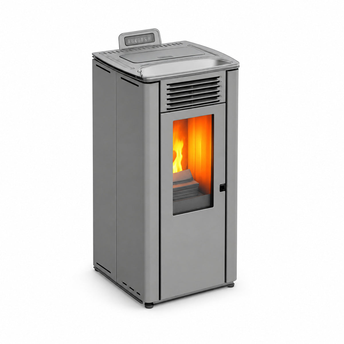 Poêle à granulés TERRA 7 kW gris fonte A+ Jusqu’à 70 m²