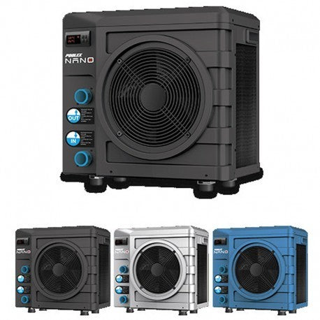 Pompe à chaleur Pools Nano pour petites piscines noir