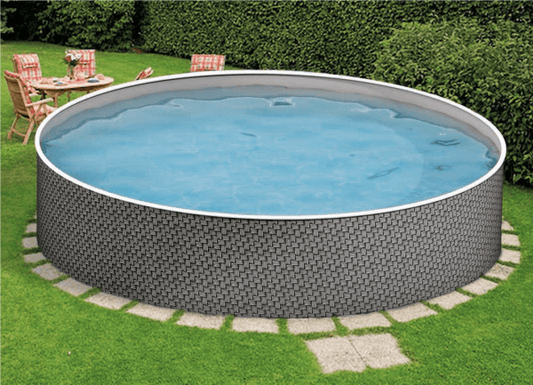 Piscine Amovible en Rotin Azuro 5 x 1.2m