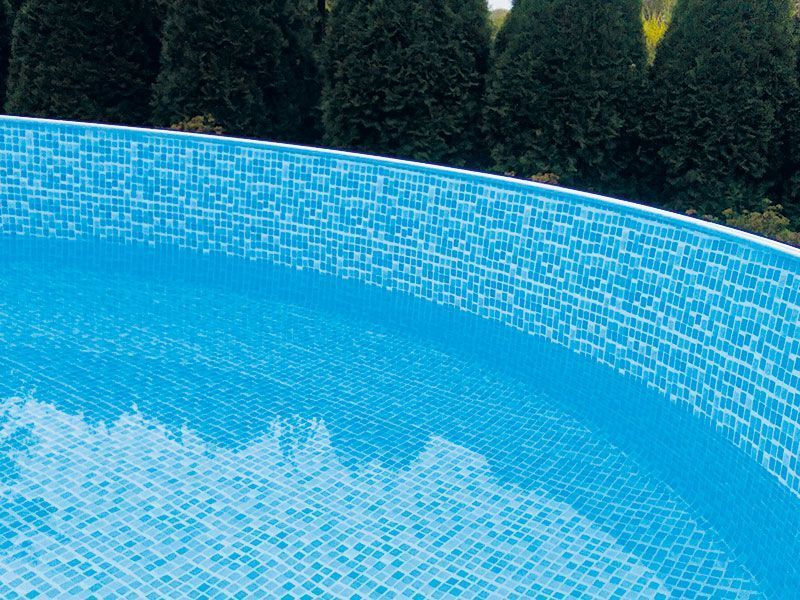 Piscine amovible imitation bois 5,5 x 1,2 m