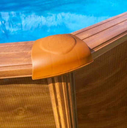 Piscine amovible ovale Mauritius 610x375x132 cm