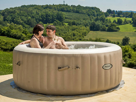 Spa gonflable PureSpa Bubble HSW 800 pour 4 personnes