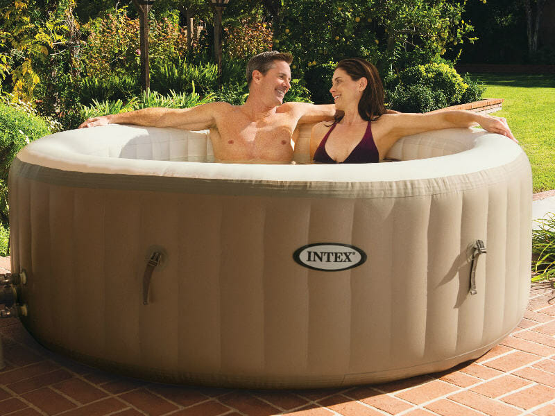 Spa gonflable PureSpa Bubble HSW 800 pour 4 personnes