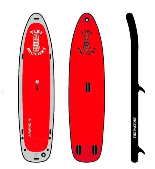 Tabla hinchable familiar de Winsurf Airwind 13
