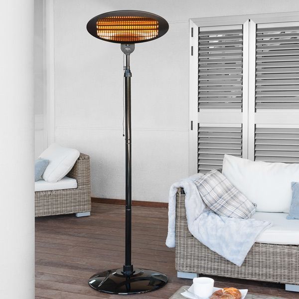 Estufa Exterior de Pared con Pie Tristar KA5287