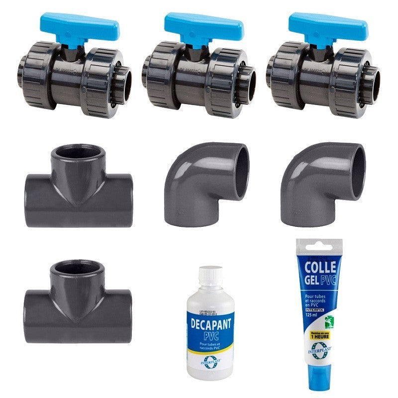 Kit bypass para conectar una bomba de calor