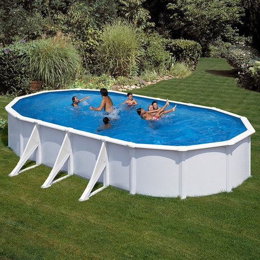 Piscine amovible ovale Fidji 610x375x120cm
