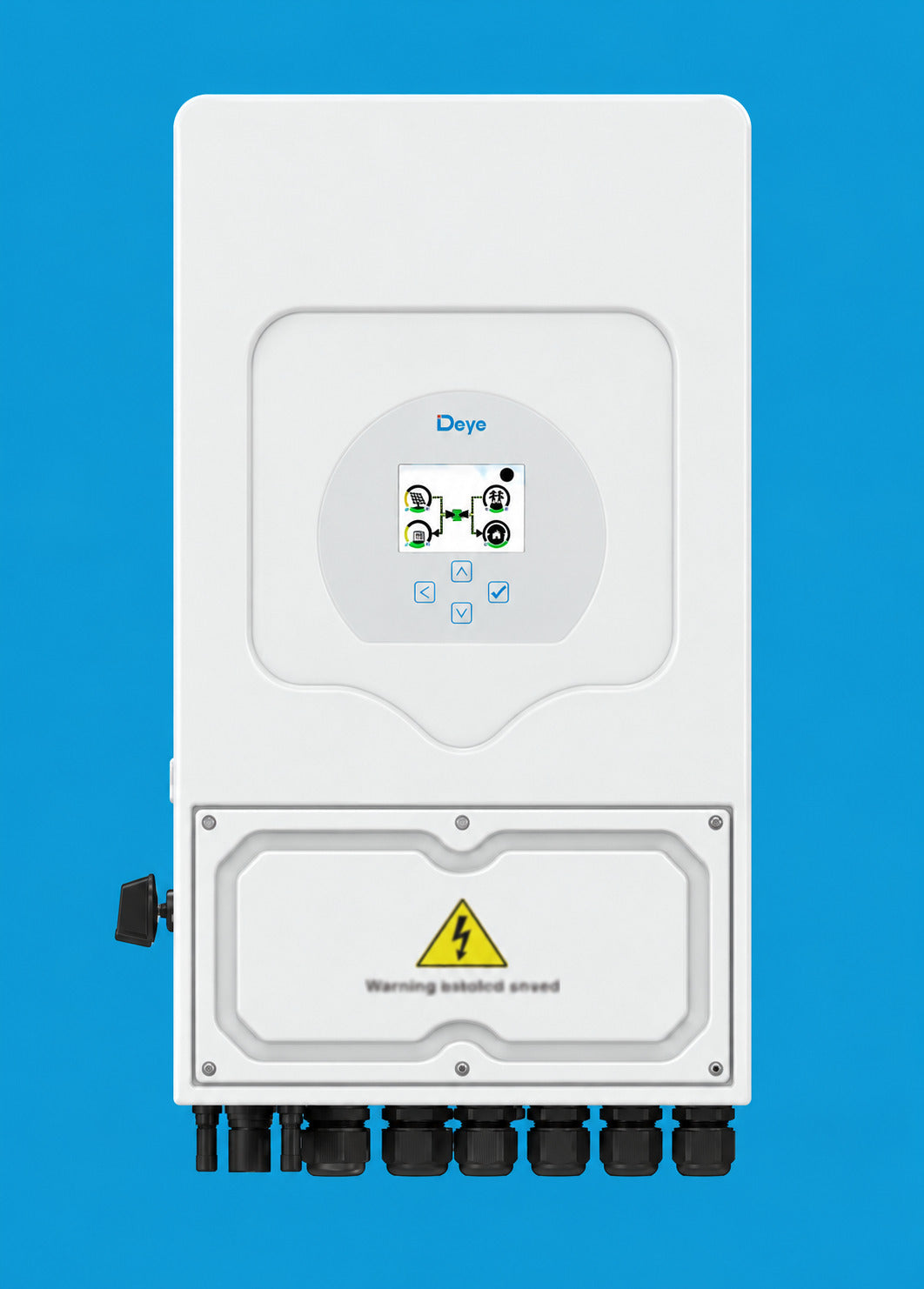 Onduleur hybride Deye 6 kW monophasé 2 MPPT, 48 V