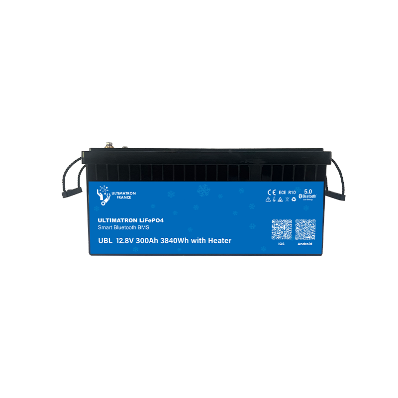 Batterie LiFePO4 12V 300Ah Ultimatron avec chauffage