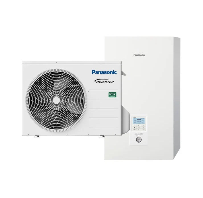 Pompe à chaleur Panasonic Aquarea Bi‑bloc Génération J 9 kW monophasée