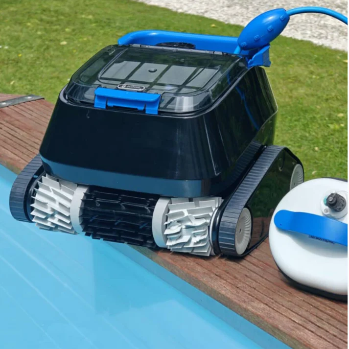 Robot Piscine Sans Fil I-QUALER BATERY Nettoyeur Automatique 10x5 m