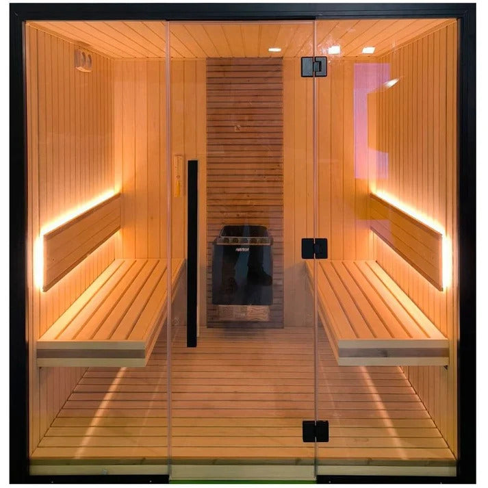 Sauna finlandais intérieur Lofty 1818 – 4 à 6 places, 8 kW