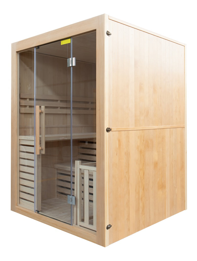 Sauna Finlandais 4 Personnes avec Poêle Harvia 4,5 kW