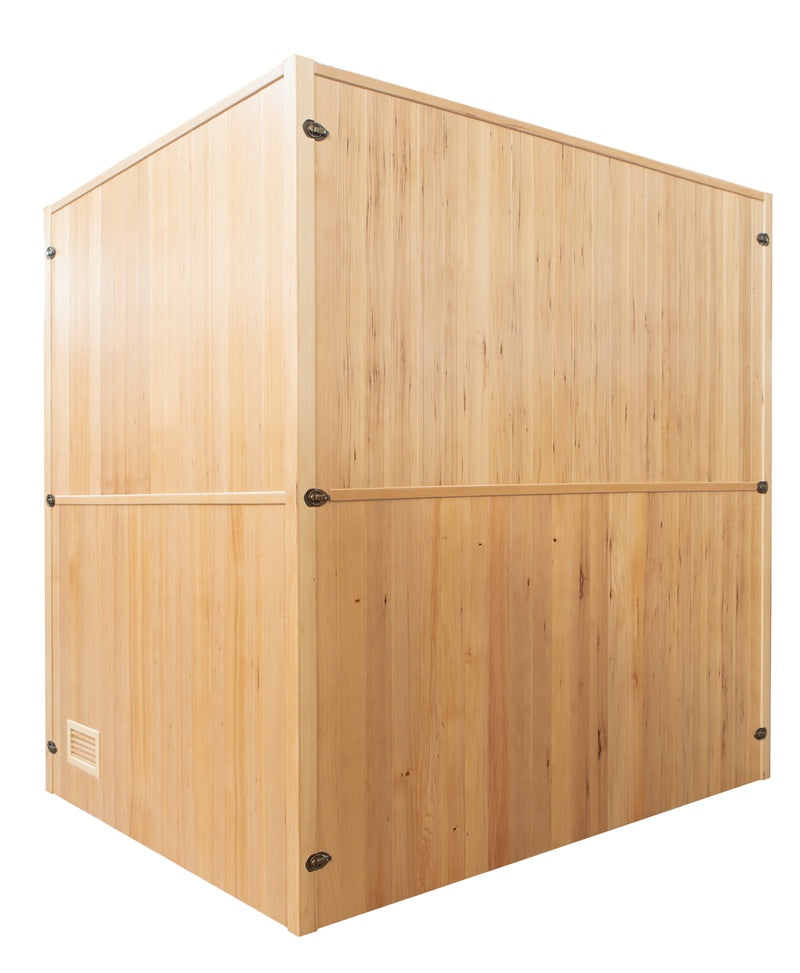 Sauna finlandais 6 places Zen avec poêle Harvia 6 kW LED