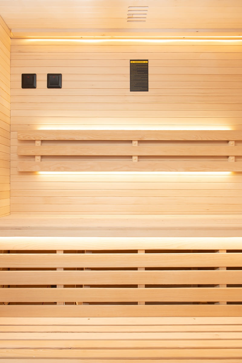Sauna traditionnel 3 places Sense 4,5 kW Harvia