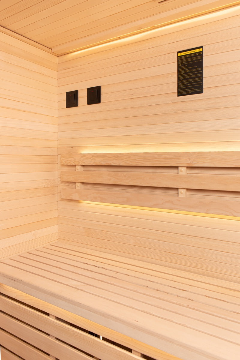 Sauna traditionnel 3 places Sense 4,5 kW Harvia