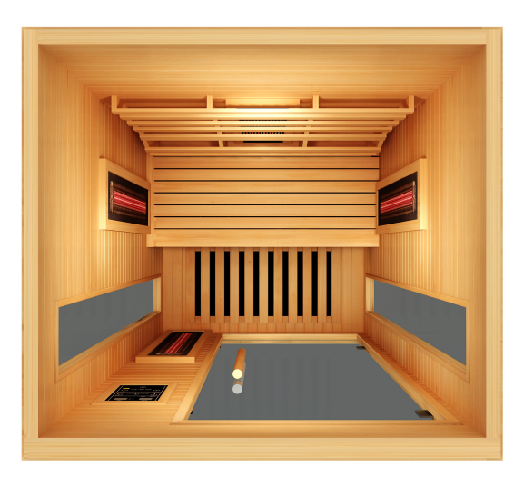 Sauna infrarouge 1 place Apollon Quartz Full Spectrum 1680 W