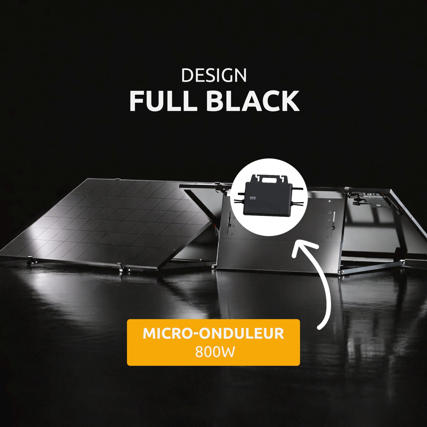 Kit solaire plug and play 900W sans installation WiFi