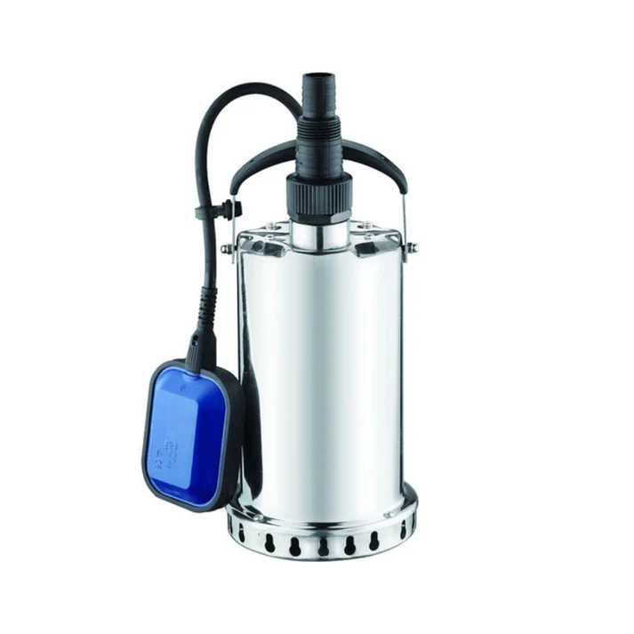 Pompe de cale submersible Inox 750 W 230 V, débit 10 000 l/h