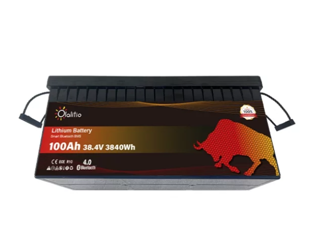 Batterie Lithium LiFePO4 38.4V 100Ah Bluetooth OLALITIO