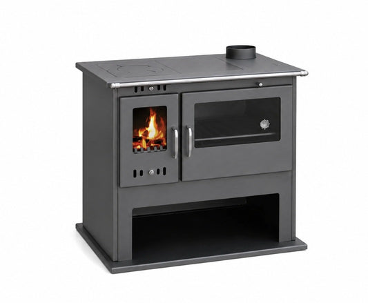 Cuisinière à bois Viki Lux 10,5 kW avec four VICTORIA