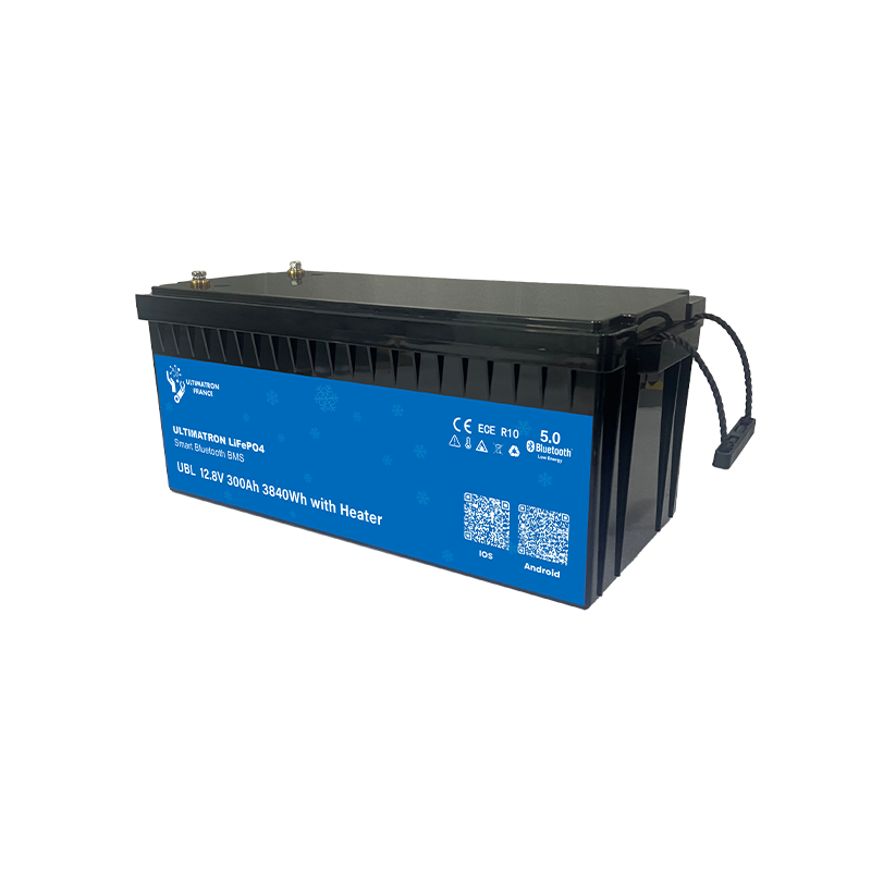 Batterie LiFePO4 12V 300Ah Ultimatron avec chauffage