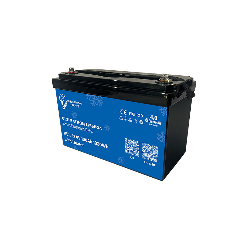 Batterie lithium LiFePO4 150 Ah 12,8 V Ultimatron
