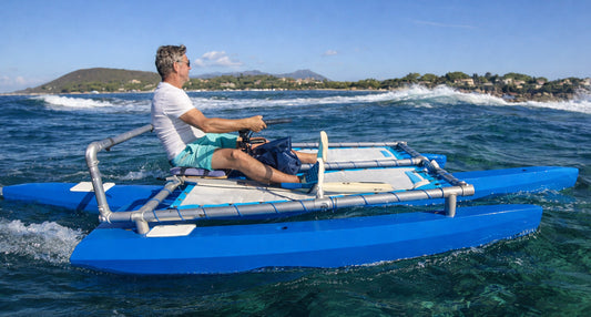 Bateau électrique ECOP Prao 5,20 m 1200 W Batterie 50 Ah