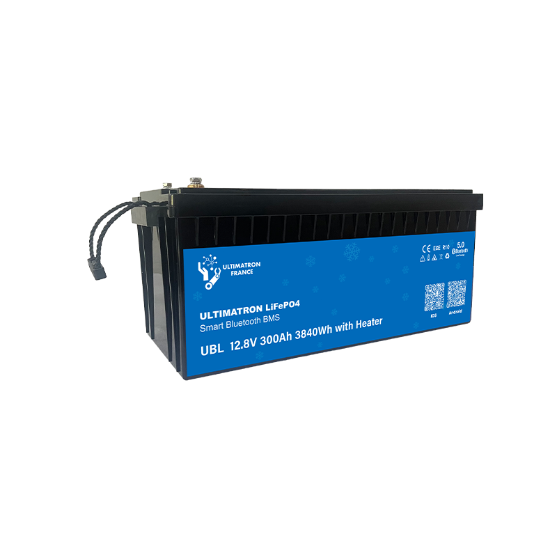 Batterie LiFePO4 12V 300Ah Ultimatron avec chauffage