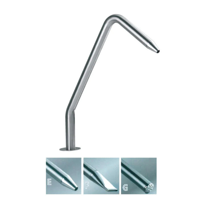 Canon d'eau piscine 110E inox AISI 316L Ø63 mm