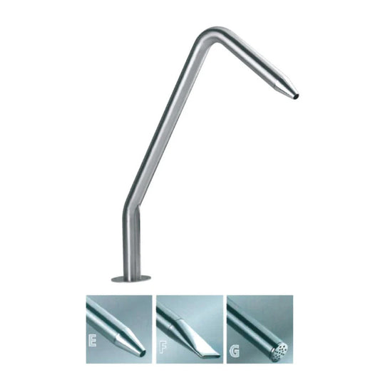 Canon d'eau piscine 110E inox AISI 316L Ø63 mm