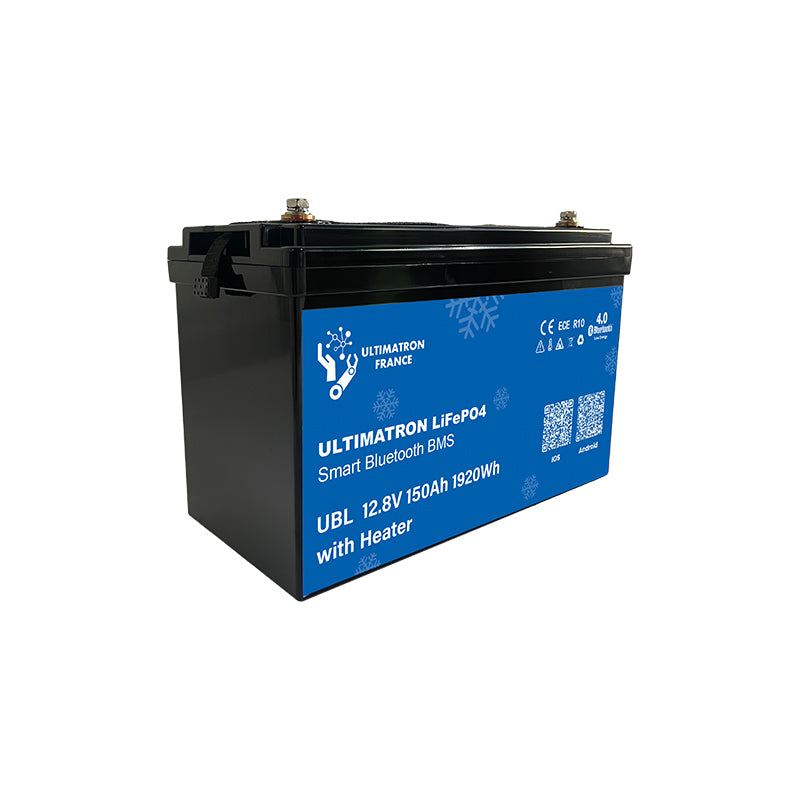 Batterie lithium LiFePO4 150 Ah 12,8 V Ultimatron