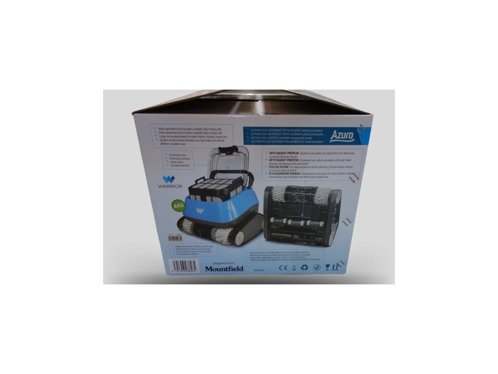 Robot piscine sans fil AZURO Warrior AKU Autonomie 120 min