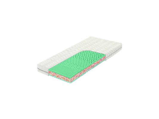 Matelas mémoire de forme 180x200 Aloe Vera King Size ferme 18 cm