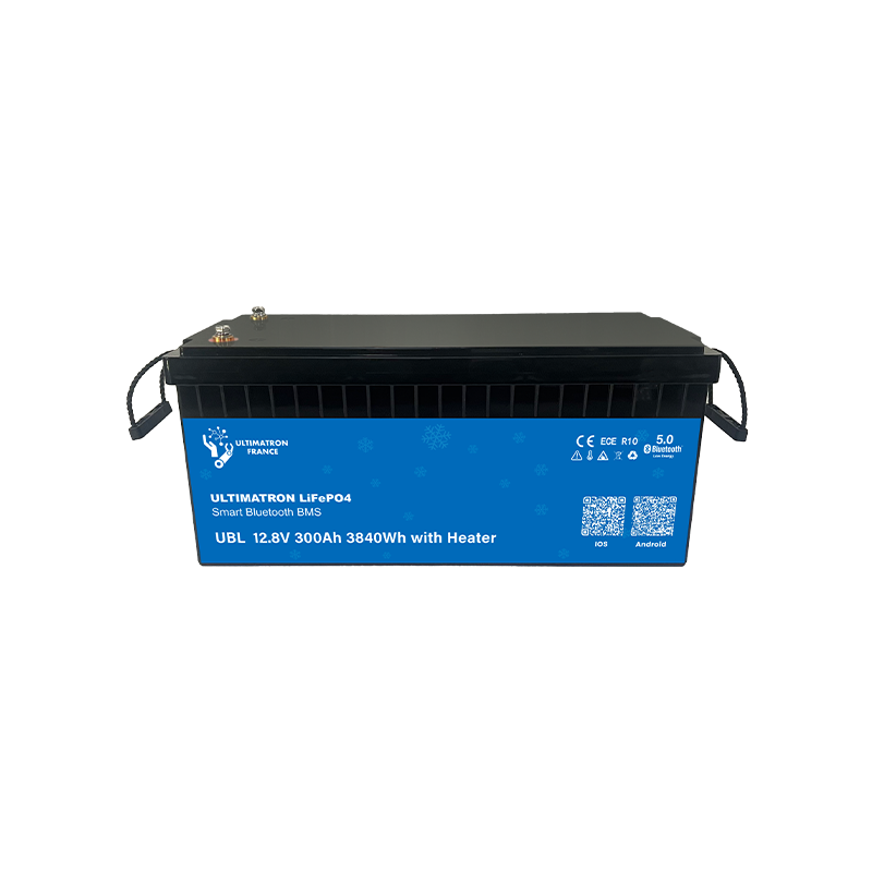 Batterie LiFePO4 12V 300Ah Ultimatron avec chauffage
