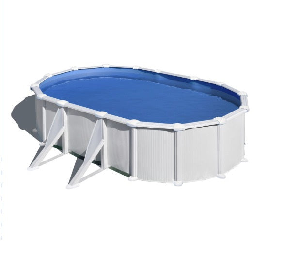 Piscine hors sol ovale GRE Atlantis 610x375x132 cm avec filtre à sable