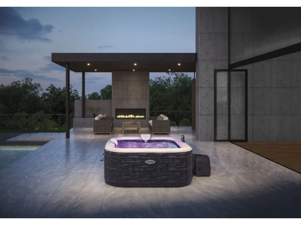 Spa Gonflable 6 Places avec 170 Jets et Chauffage 40°C